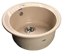 Granfest Мойка кухонная Rondo GF-R520 Песочный – фотография-1